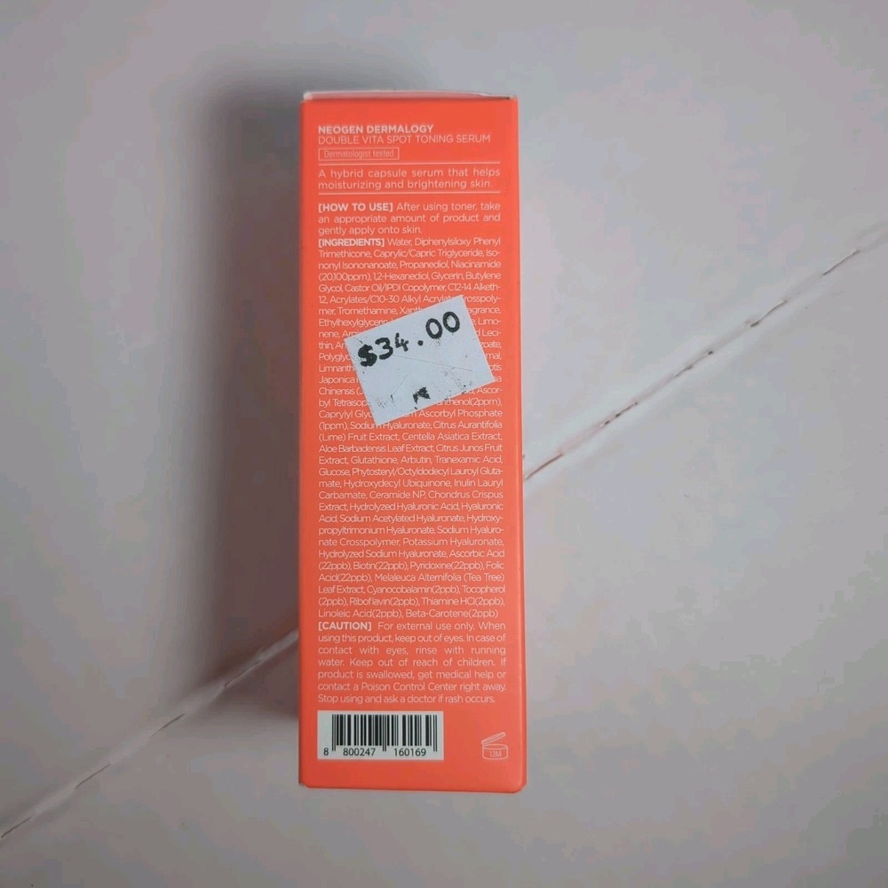 Neogen Dermalogy Double Vita Spot Toning Serum 1fl oz NEW in Box Exp 10/27 - Picture 4 of 9